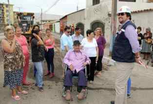 Poblaciones históricas del sector norte están siendo pavimentadas 