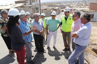 pavimentación en calle Néspolo