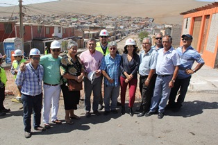 pavimentación en calle Néspolo