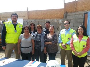 48 familias de comité La Esperanza